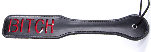 BDSM  Bondage SM Flog Leather Spanking Paddle 