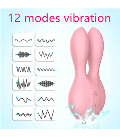 Rechargeable Waterproof  sex Magic Vibrator Rabbit