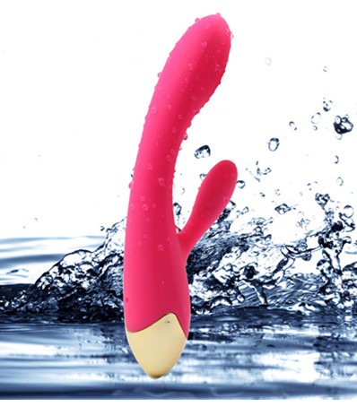 Customized silicone vibrating massage stick G-spot