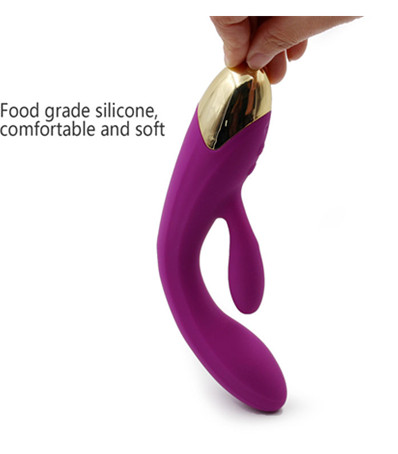 Customized silicone vibrating massage stick G-spot