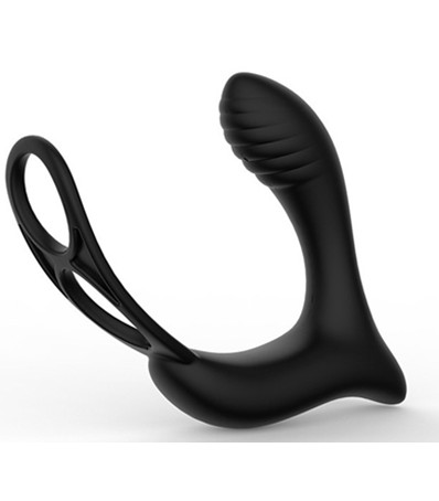 Anal plug prostate massager for men