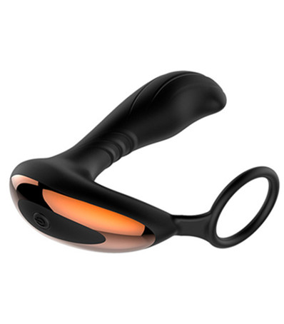 Anal plug prostate massager for men