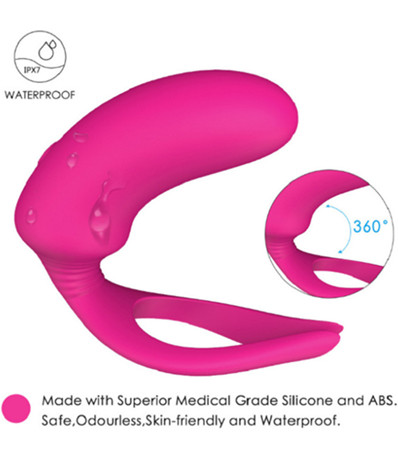 Wireless remote control vibration ring multi-frequ