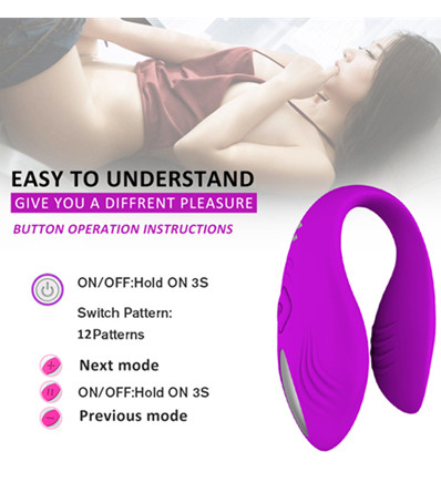 couple resonance massager female wearable vibrator