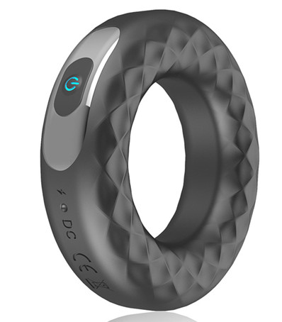 Rechargeable silicone vibration cock ring