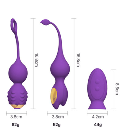 Female masturbator adult clitoral g-spot wearable 