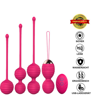 Intimate Kegel  4 Premium Silicone Kegel Balls for