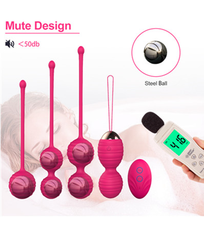 Intimate Kegel  4 Premium Silicone Kegel Balls for