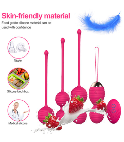 Intimate Kegel  4 Premium Silicone Kegel Balls for