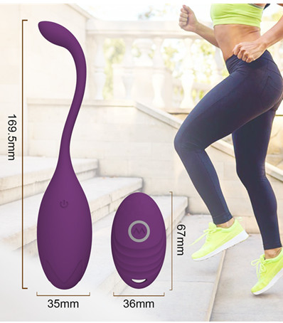  Factory Silicone 10 Frequency Mini Egg Vibrator F