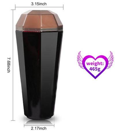 Male Massager Cup Electric Toy Men Realistic Pocke