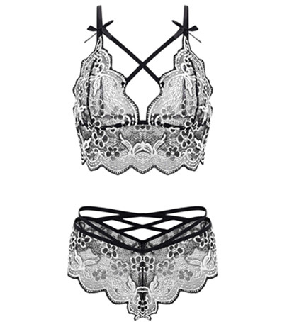 Hottest Womens Transparent Erotic Hollow Underwear