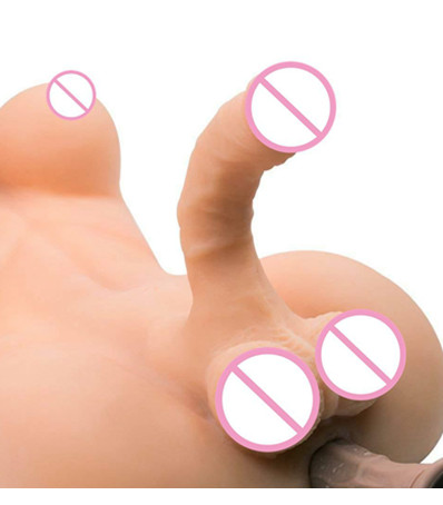 Half Body Lower  Shemale Silicone Tpe Sex Doll Hal