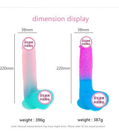 color changed dildos 