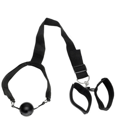 Mouth plug anti-handcuffs