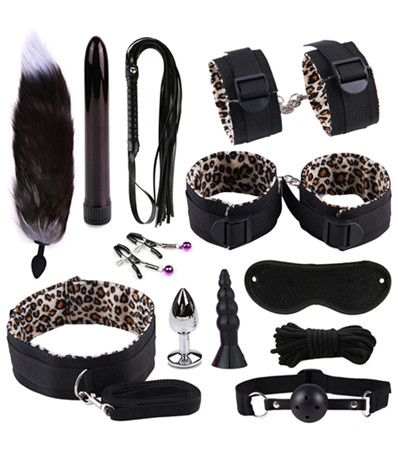 BDSM Bondage Set Leather Sex Exotic Dancewear 