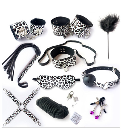 BDSM Bondage Set Leather Sex Exotic Dancewear 