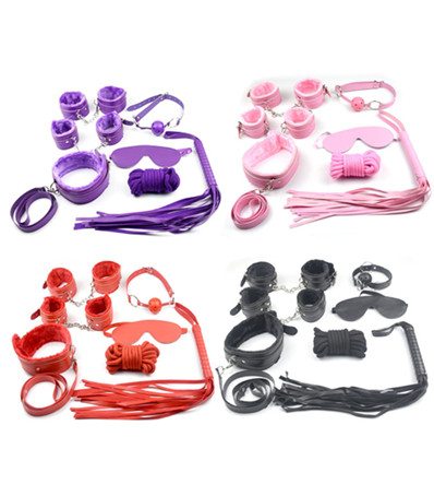 BDSM Bondage Set Leather Sex Exotic Dancewear 