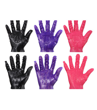 Adult love flirting gloves couples massage bath 