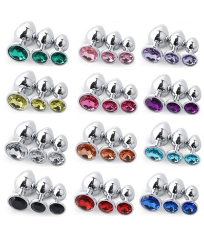New design hot sale metal small anal plug 