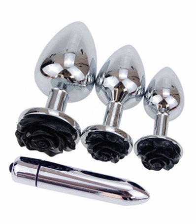 New design hot sale metal small anal plug 