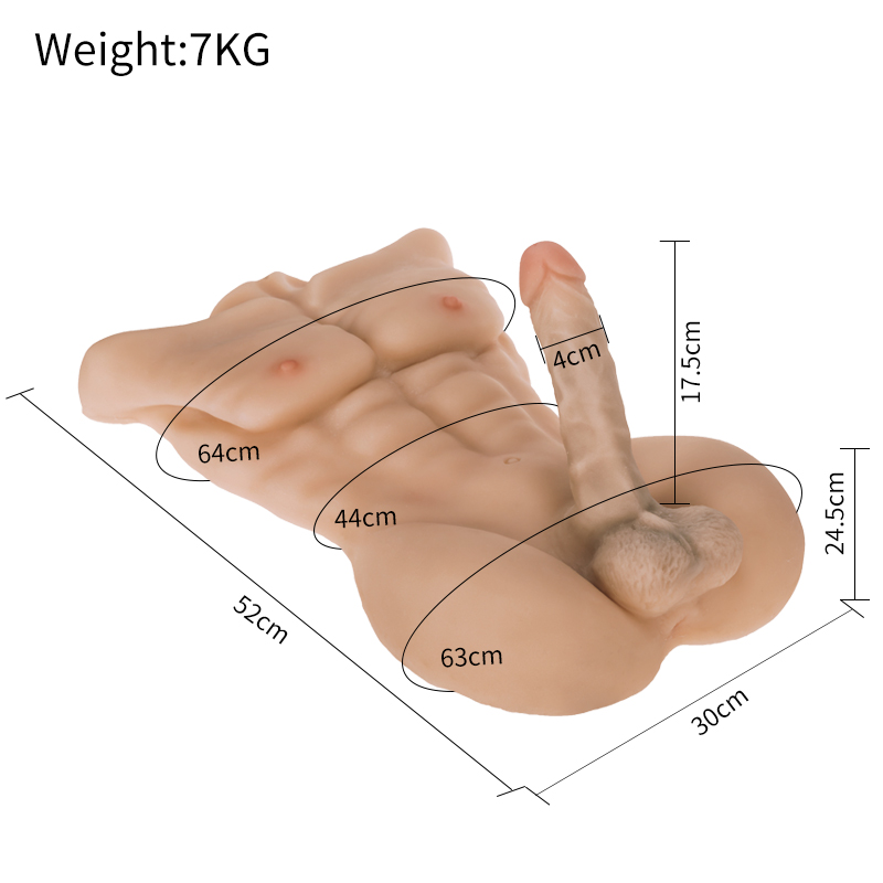 Realistic Ass 3D Silicone Vagina Anal Artificial P