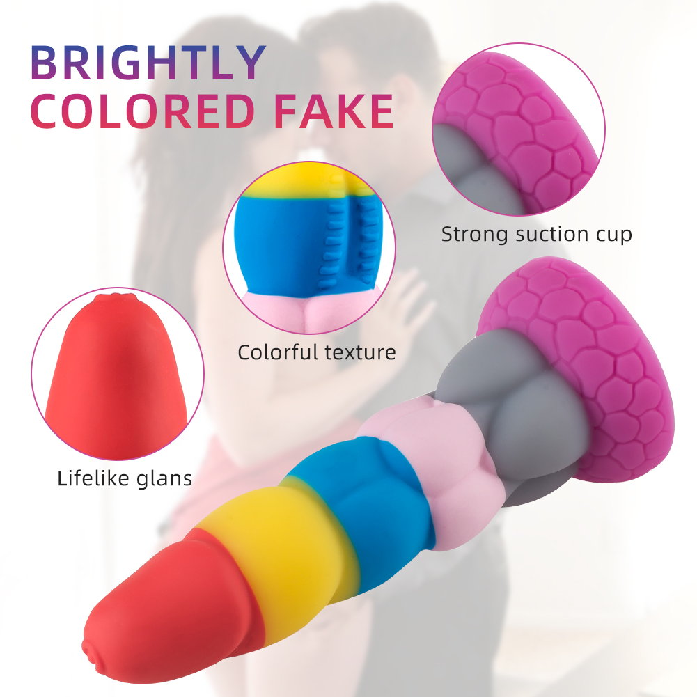 Liquid Silicone Mixed Dildo Female Super Soft Dild