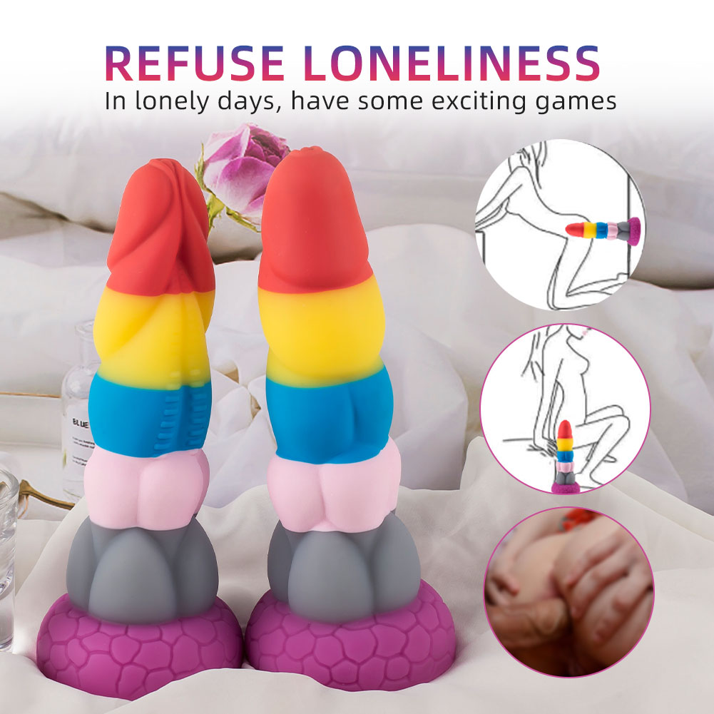 Liquid Silicone Mixed Dildo Female Super Soft Dild