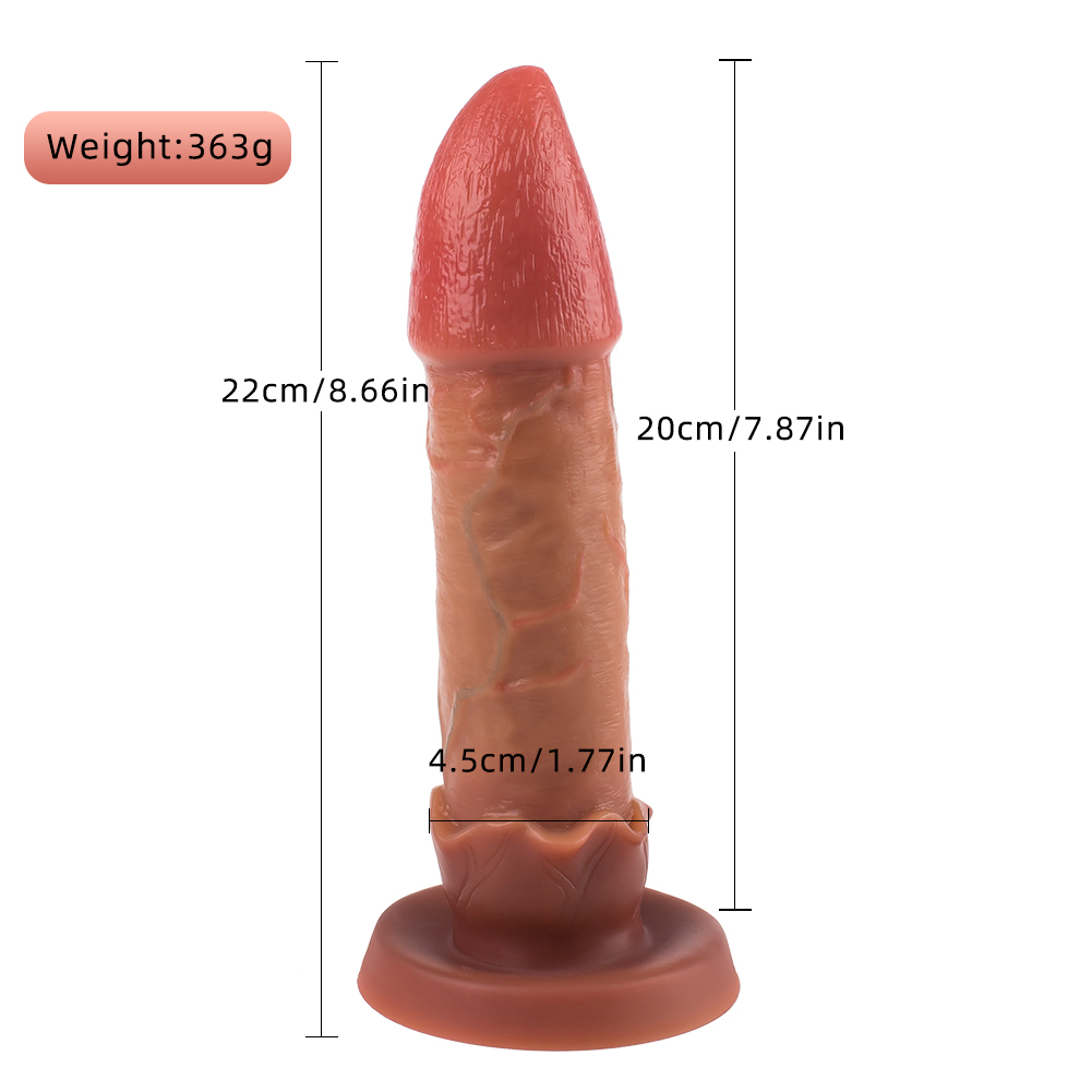 Alien liquid silicone dildo erotic female sex tool