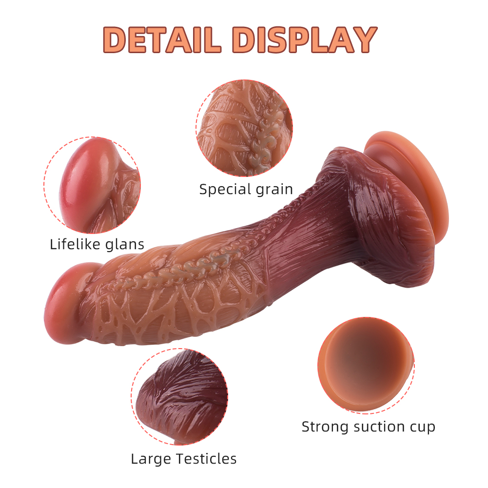 New simulation silicone special-shaped dildo for w