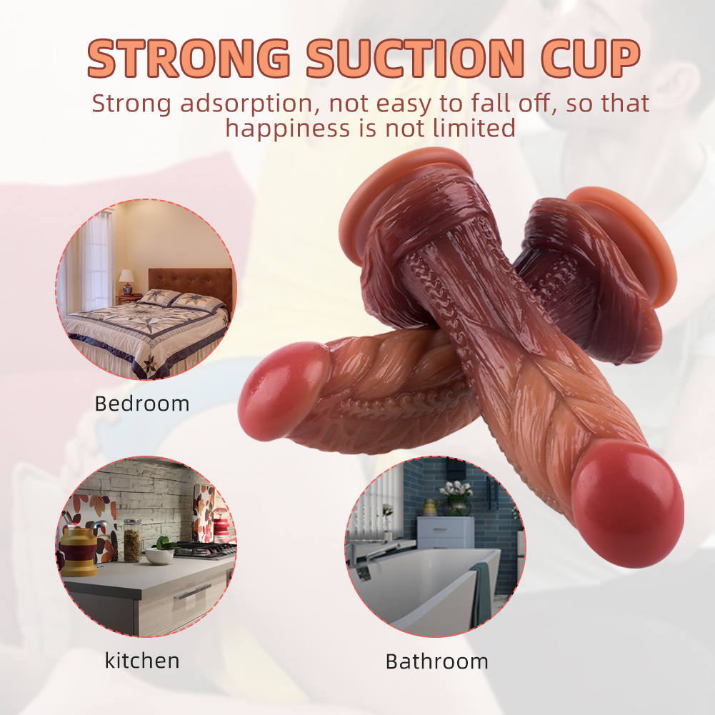 New simulation silicone special-shaped dildo for w