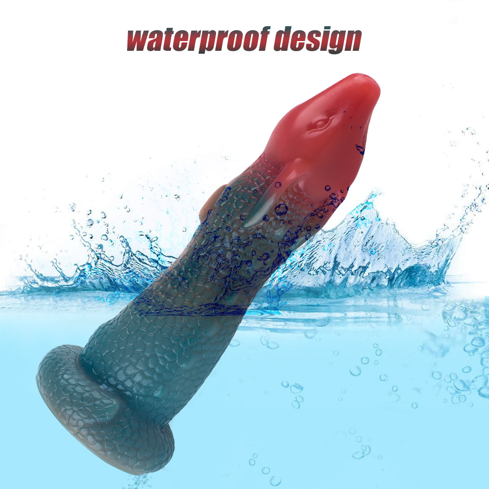 Xiaoqinglong alien-shaped phallus liquid silicone 