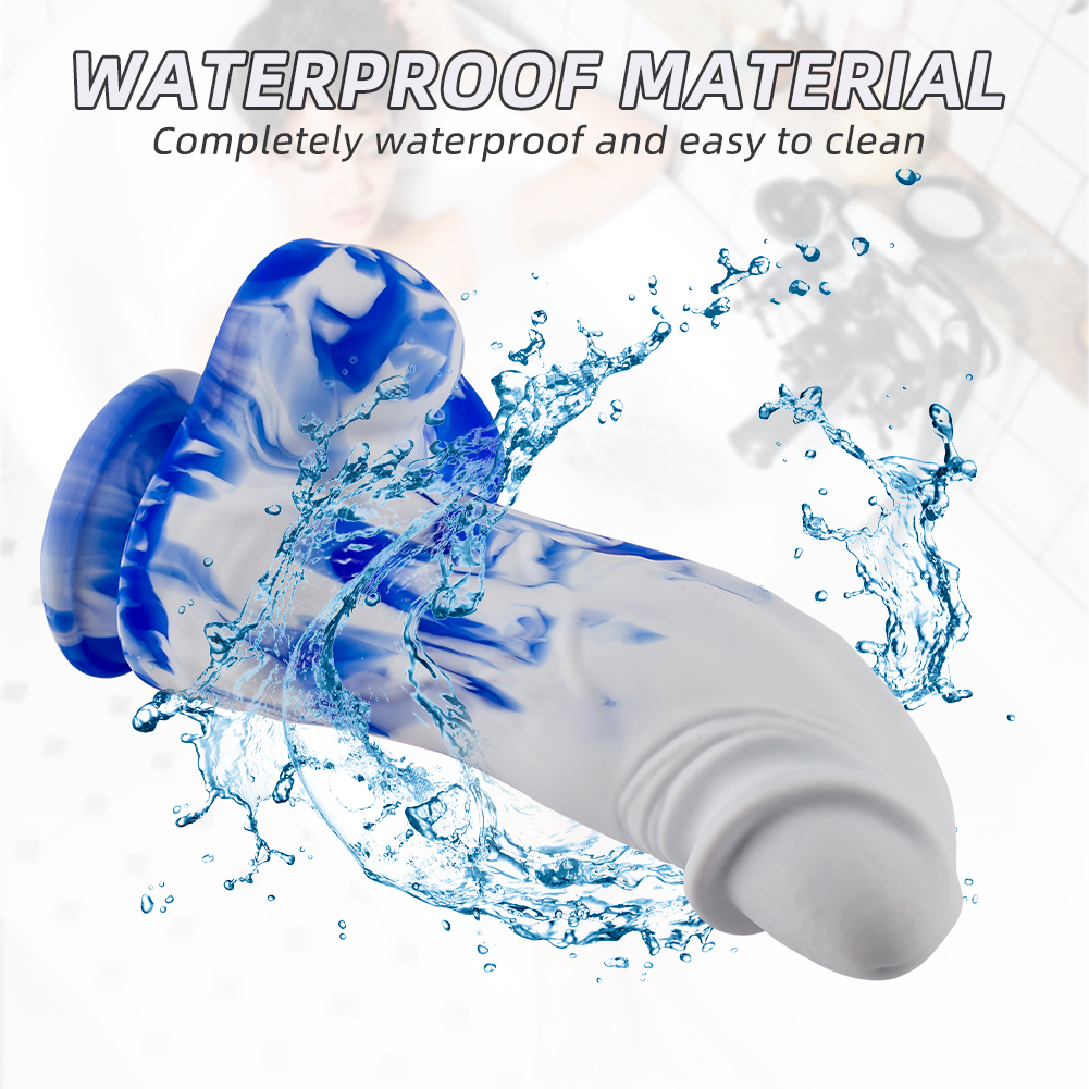 Two-color liquid silicone suction cup female mastu