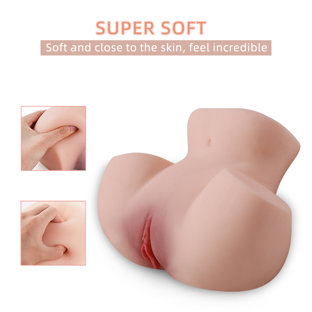 Sexy open legs two-color channel pussy butt invert