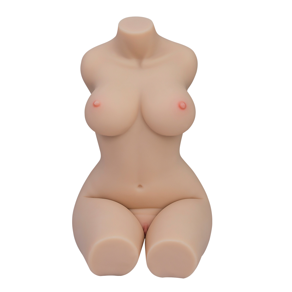 Beautiful back half-length mold male masturbation 