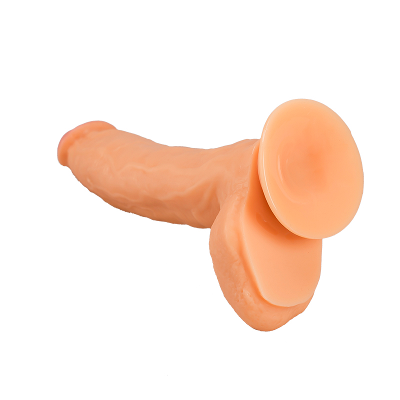 Female masturbator dildo super soft thick long sil