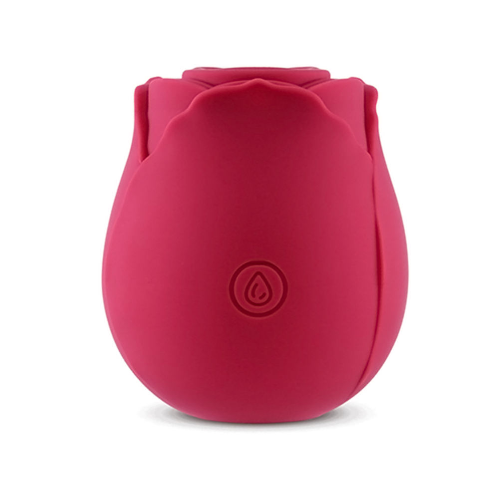 Sucking Adult Silicone Sex Rose Shaped Sucking Toy