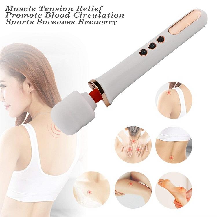 Cordless big wand massager With Multi Powerful Spe