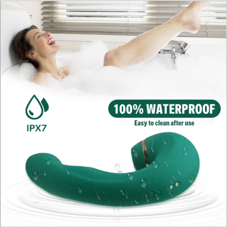 Rechargeable G-Spot Dildo Vibrator Clitoral Suckin