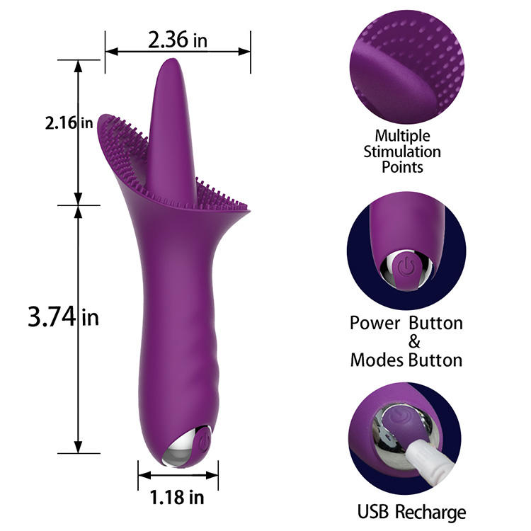 Soft Licking Clitoral vibrating tongue Licking Mod