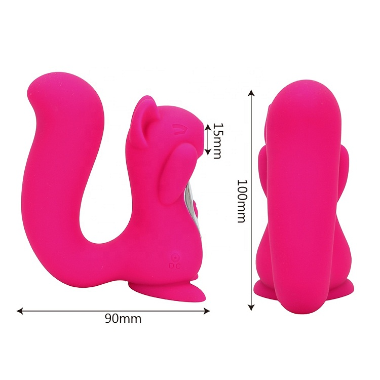 10 frequency squirrel sucking vibration massager w